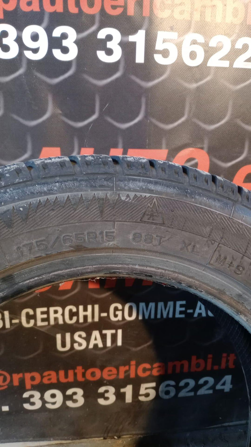 4 Gomme invernali usate INTERSTATE 175/65 R15