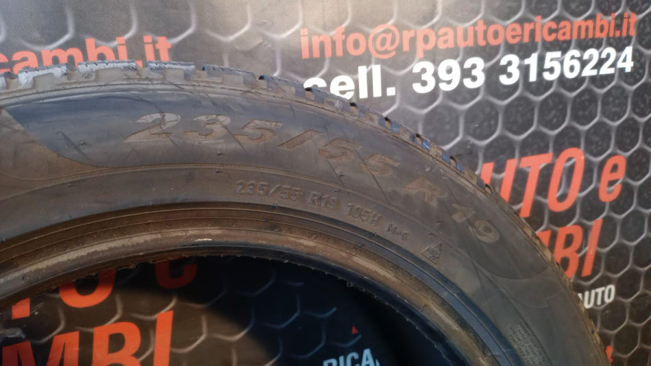 2 Gomme invernali usate PIRELLI 235/55 R19