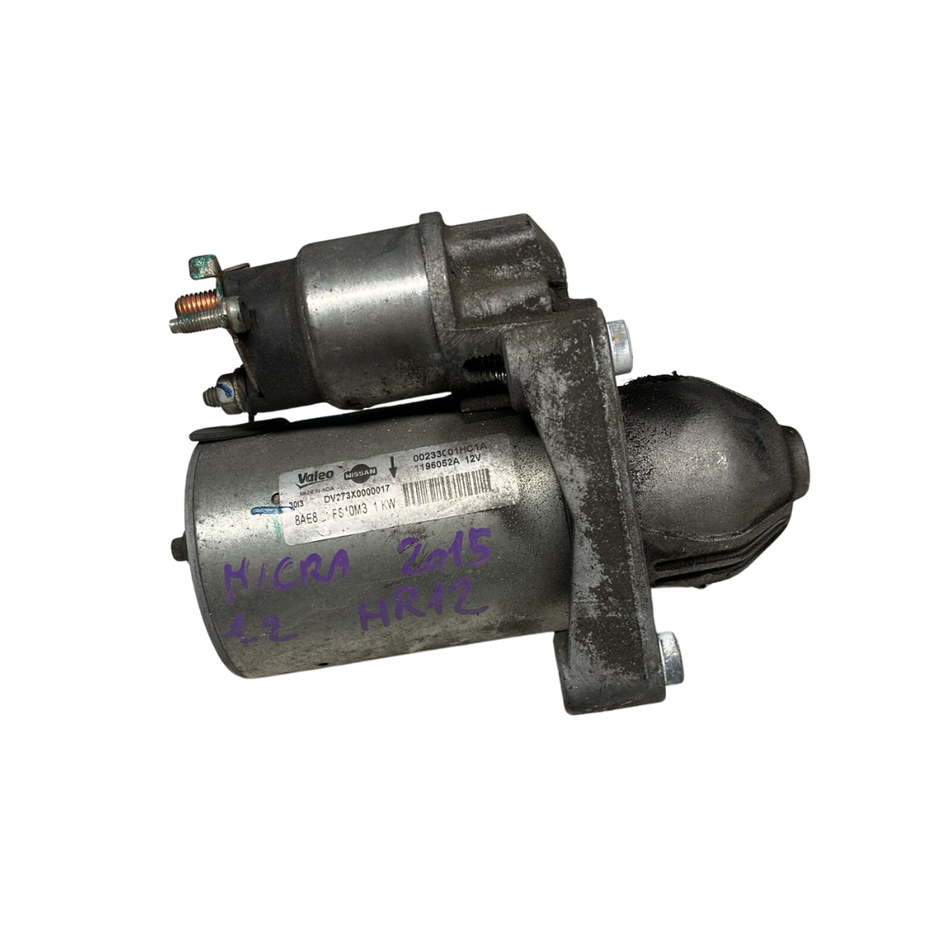 Motorino d' avviamento NISSAN Micra 7° Serie