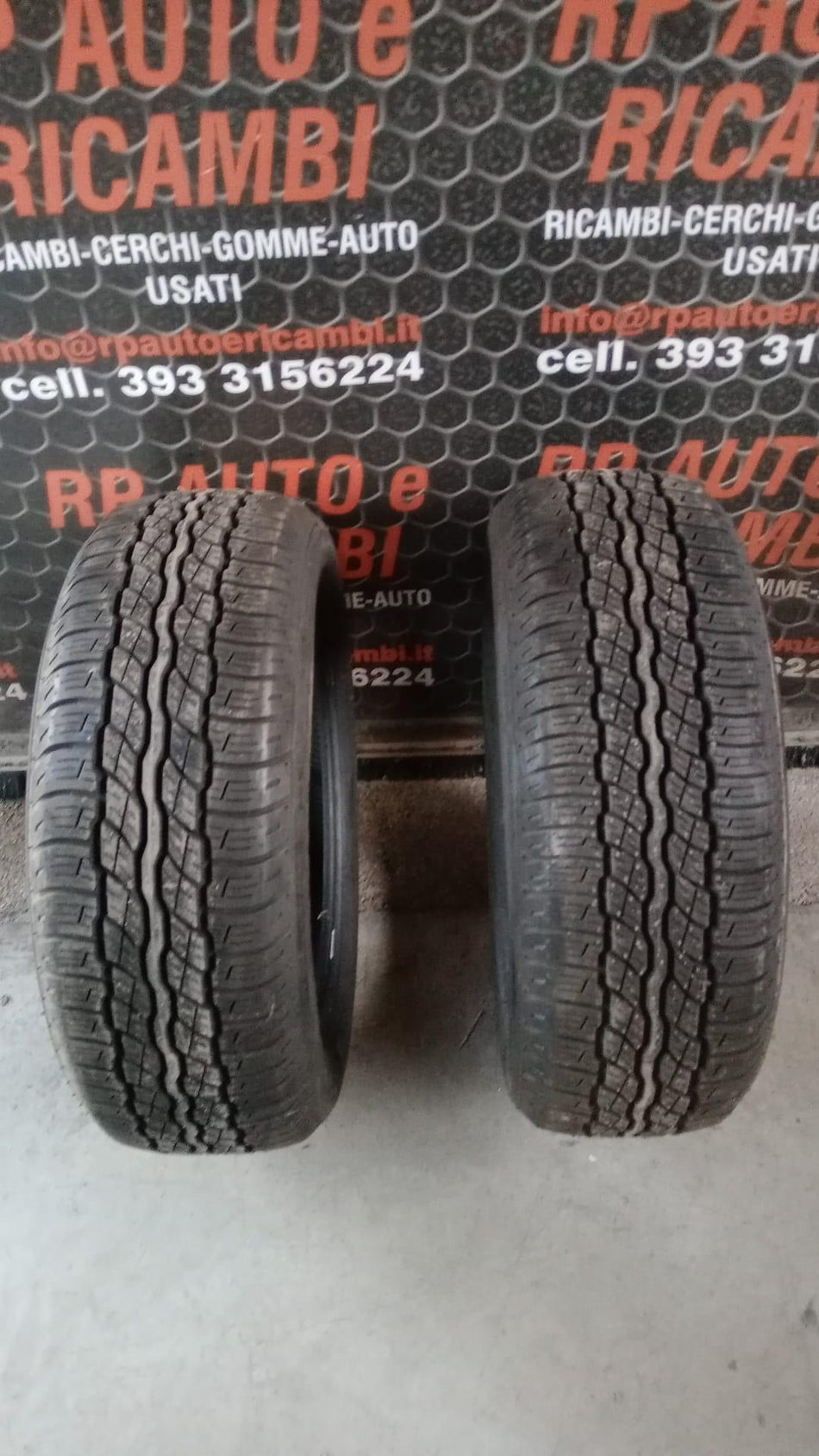 2 Gomme estive usate BRIDGESTONE 235/55 R18