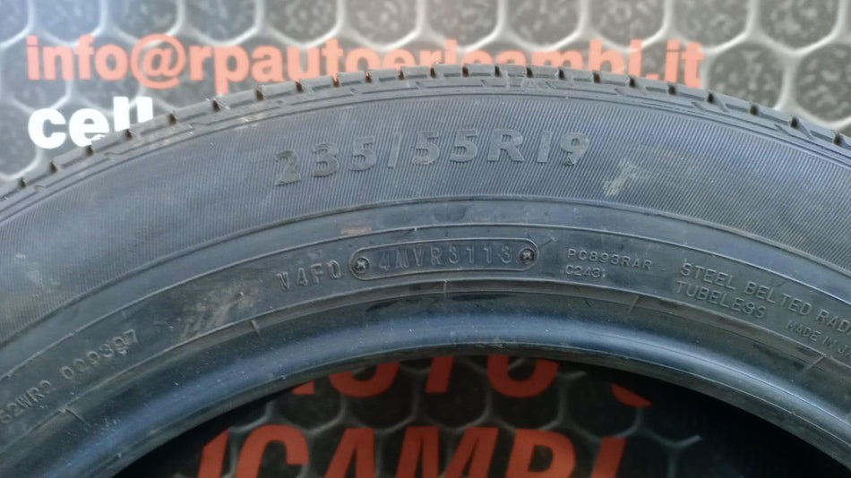 2 Gomme estive usate DUNLOP 235/55 R19