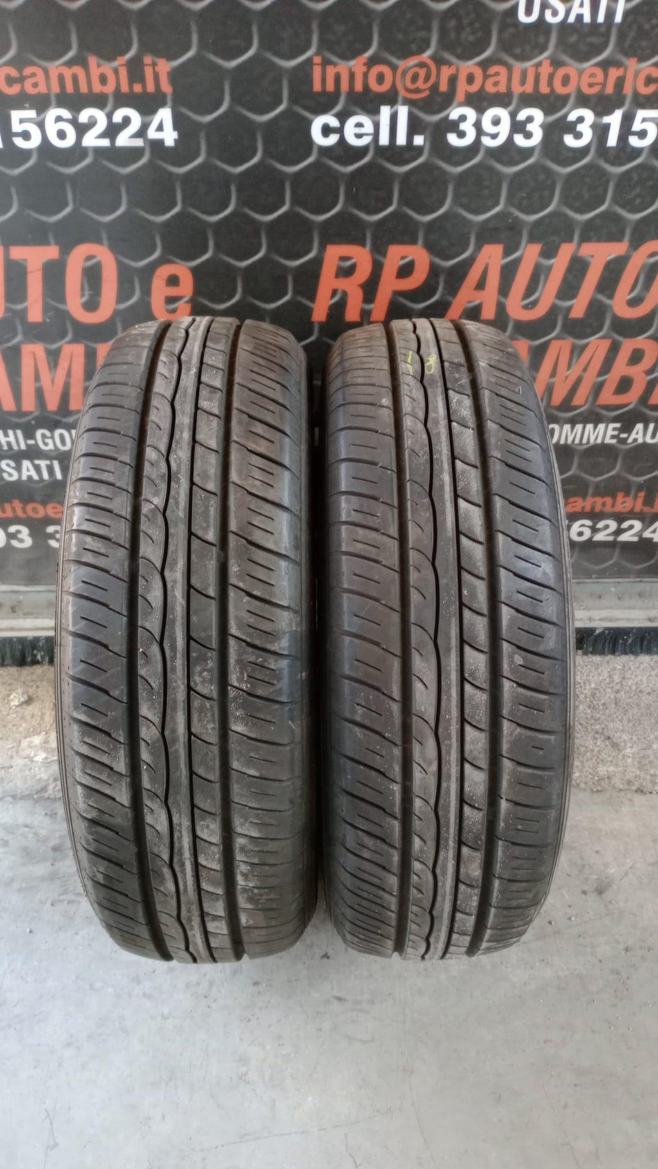 2 Gomme estive usate DUNLOP 175/65 R15