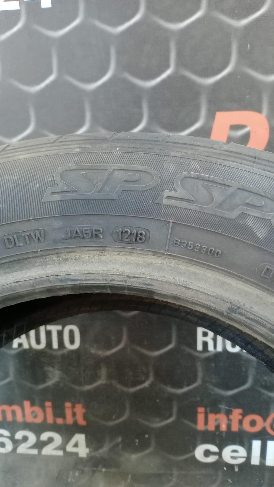 2 Gomme estive usate DUNLOP 175/65 R15
