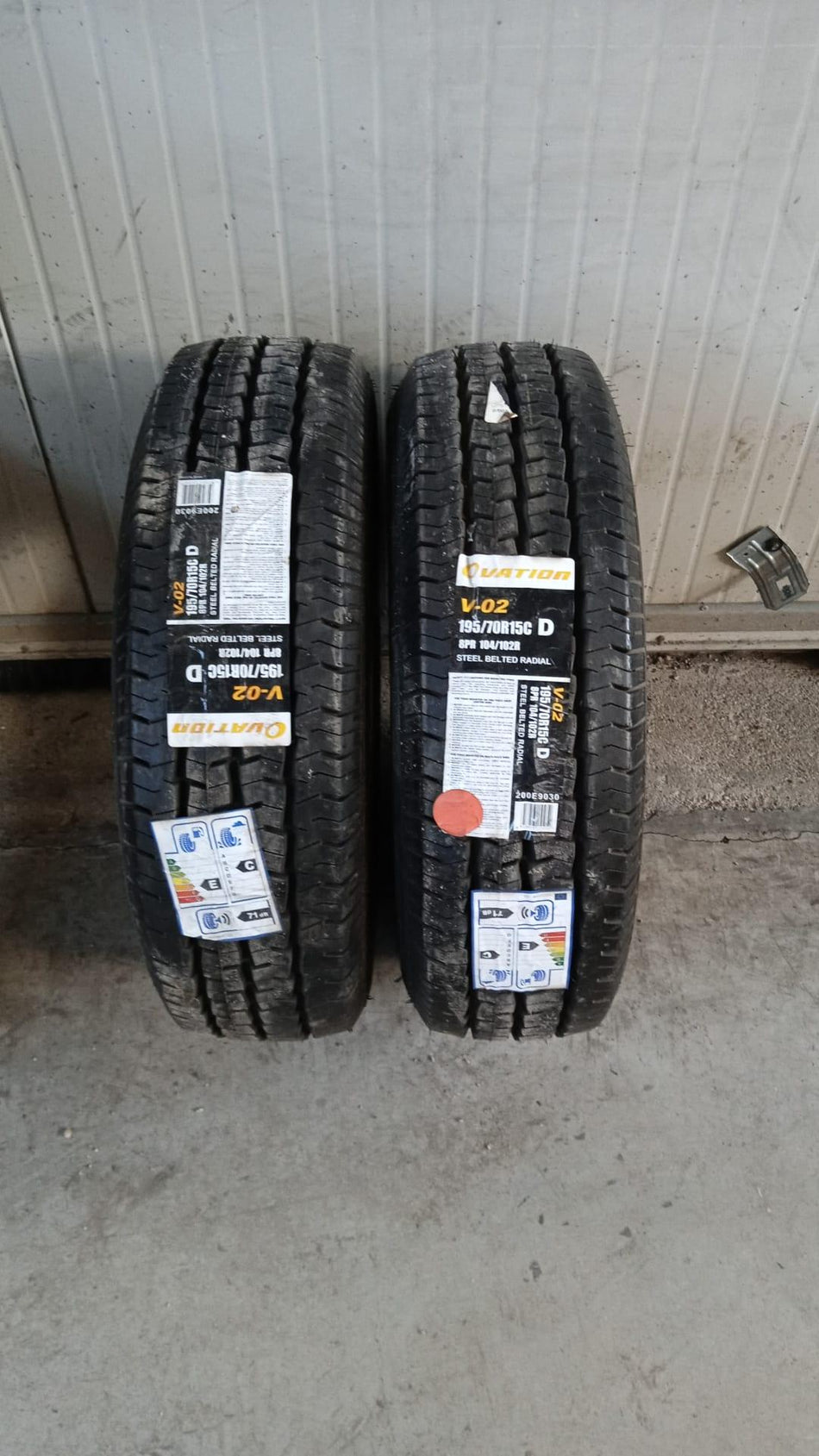 2 Gomme estive usate OVATION 195/70 R15