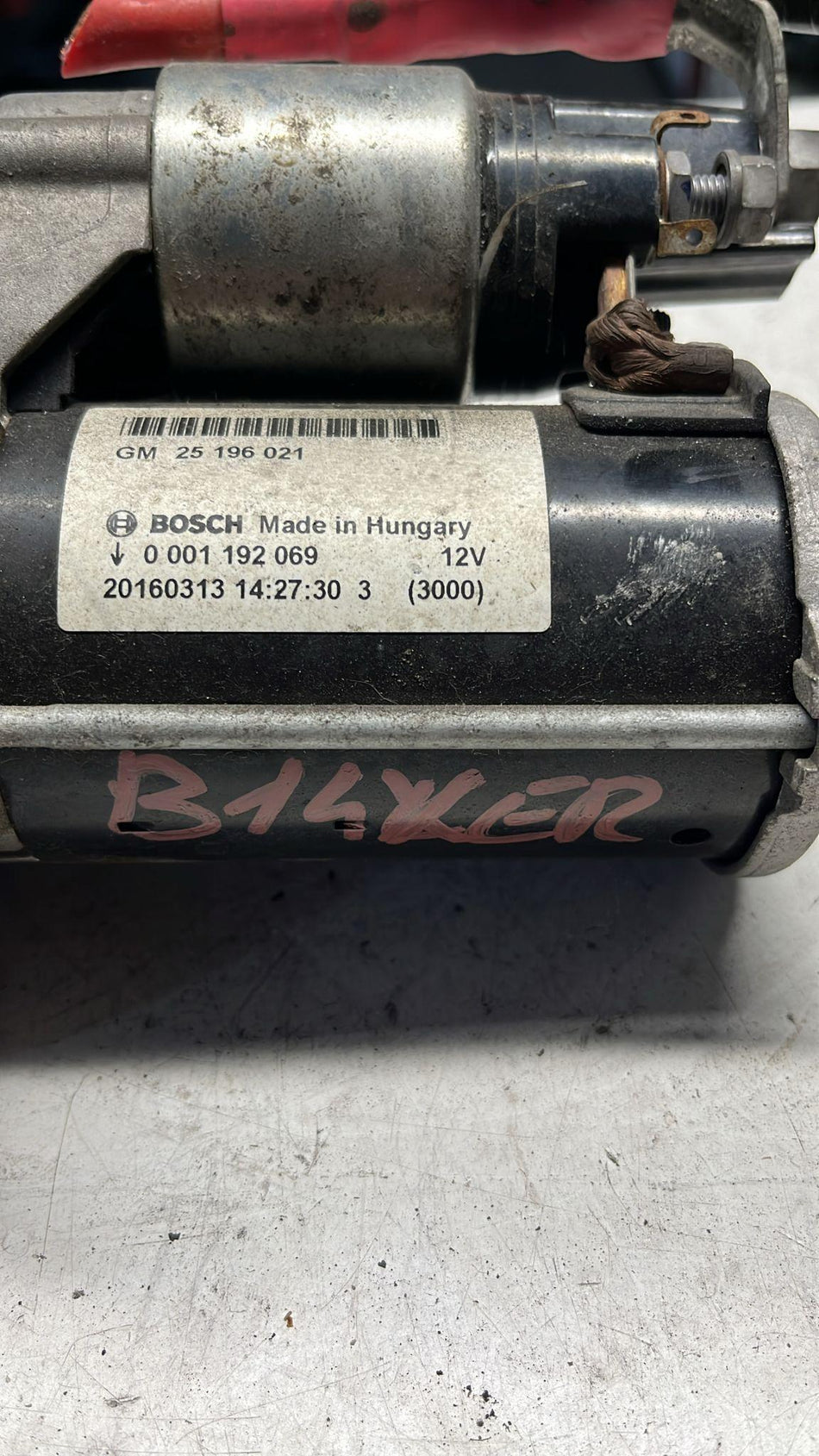 Motorino d' avviamento OPEL Meriva 3° Serie