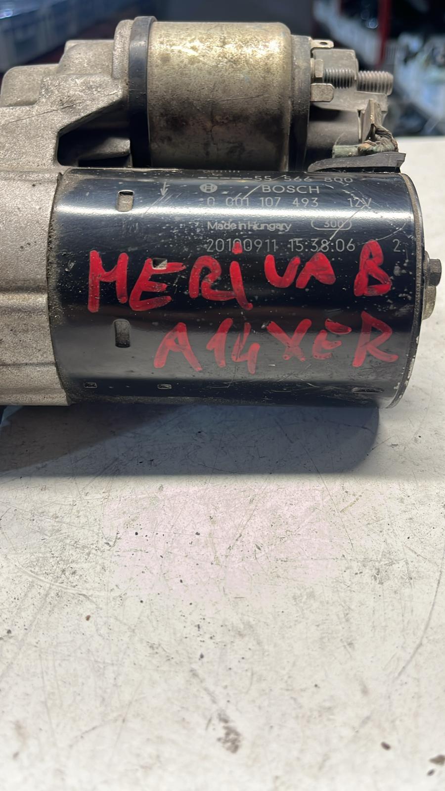 Motorino d' avviamento OPEL Meriva 3° Serie