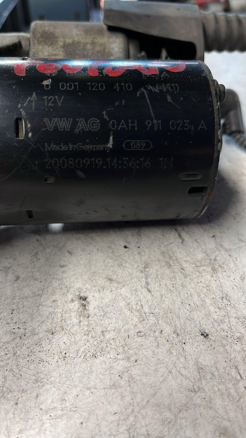 Motorino d' avviamento VOLKSWAGEN Touran 2° Serie