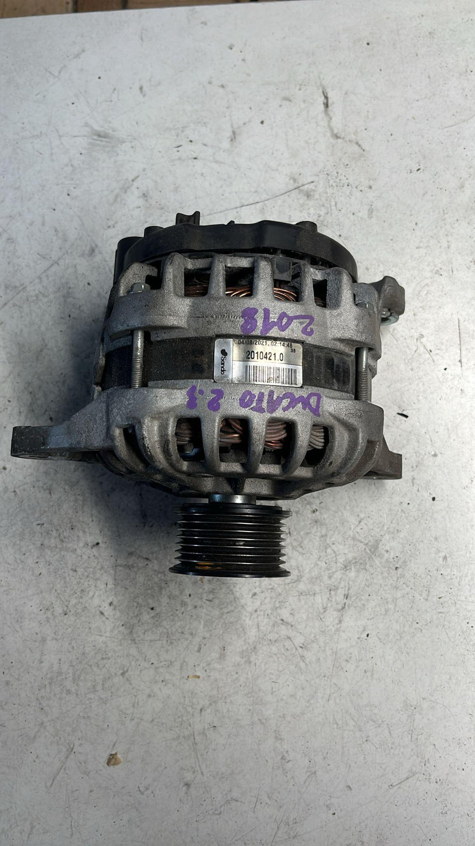 Alternatore FIAT Ducato 4° Serie