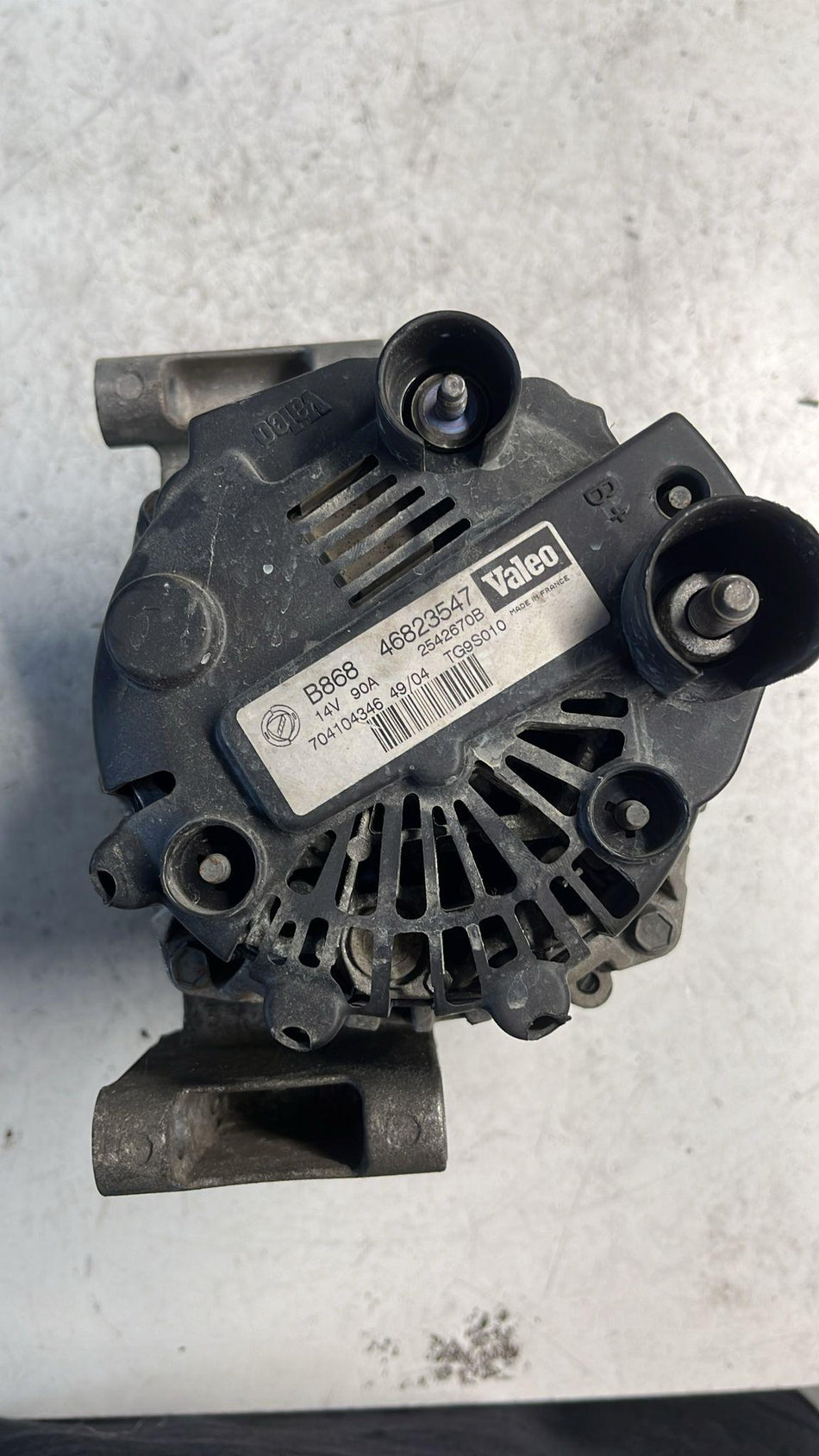 Alternatore FIAT Grande Punto 2° Serie