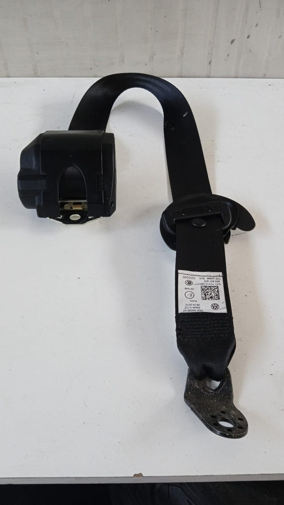 Cintura di sicurezza Posteriore Sx VOLKSWAGEN Polo 5° Serie