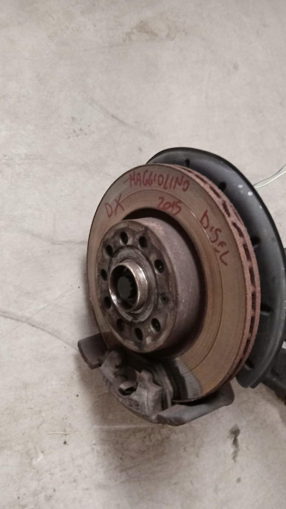 MASSA MECCANICA ANTERIORE DESTRA VOLKSWAGEN Maggiolino Serie