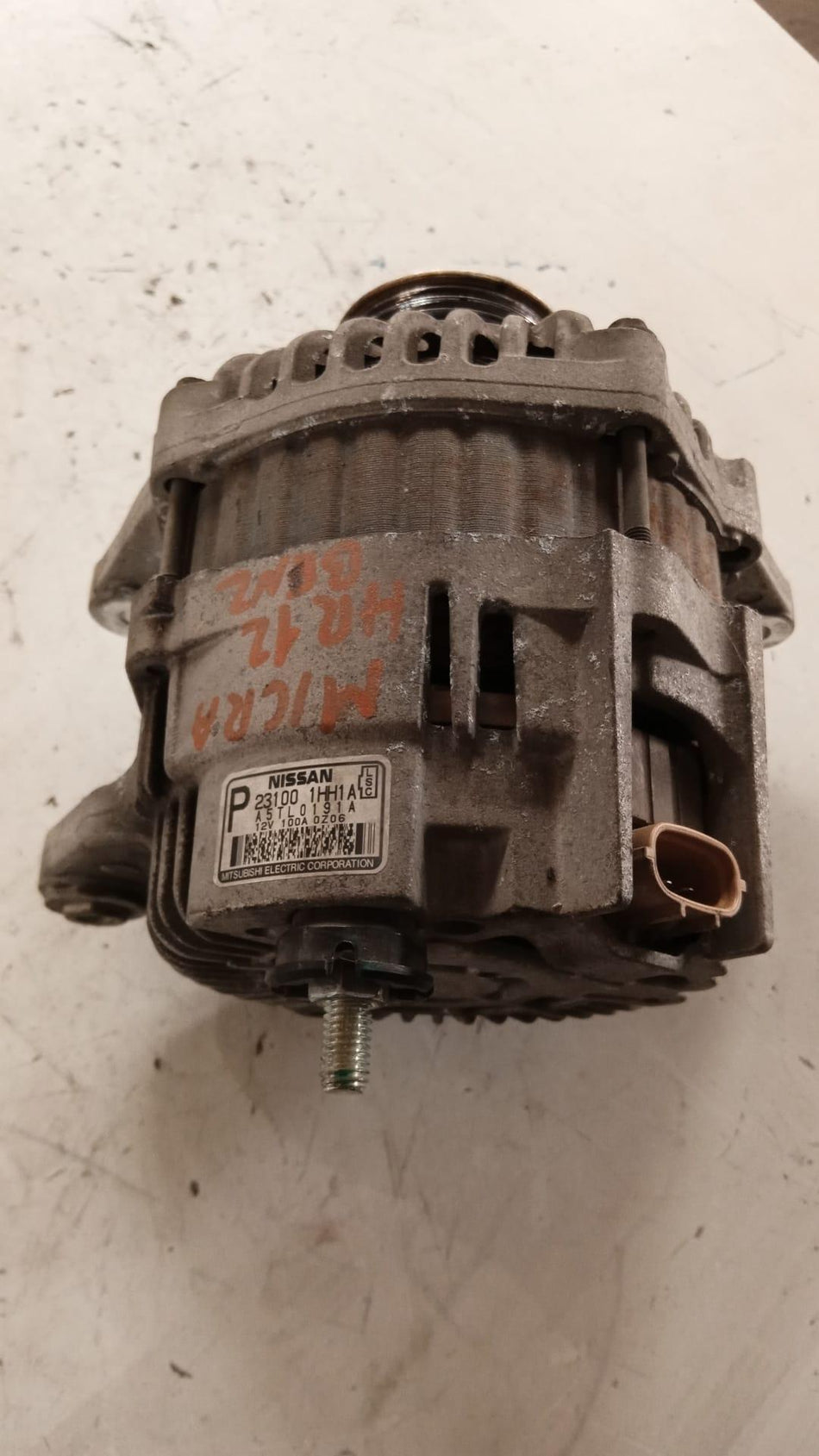 Alternatore NISSAN Micra 6° Serie