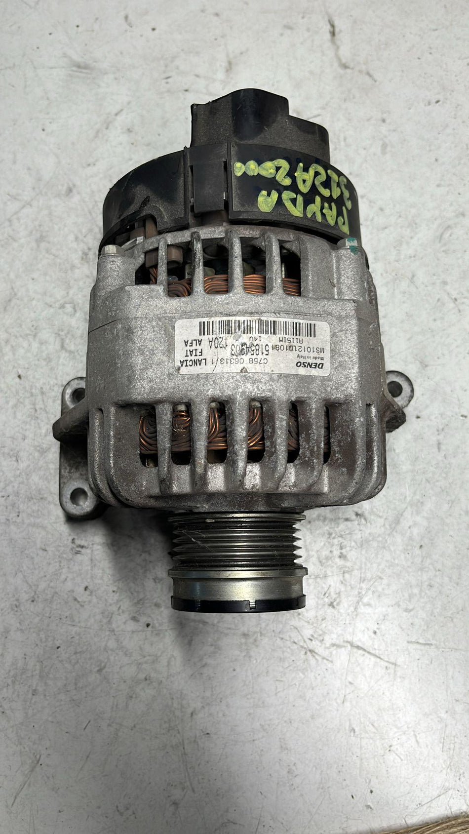 Alternatore FIAT Panda 3° Serie