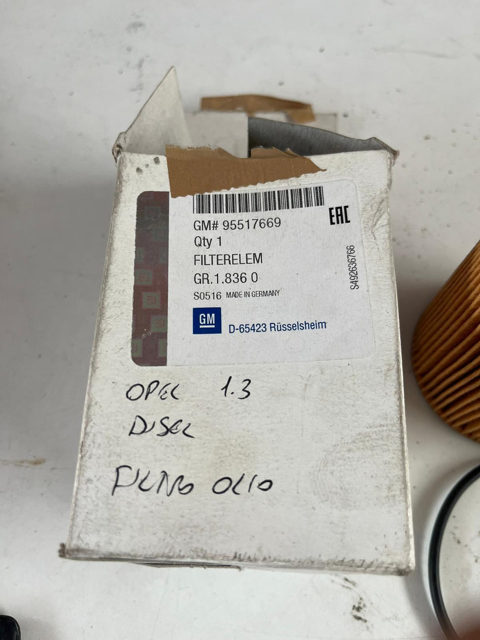 Filtro olio OPEL Corsa D 3P 1° Serie