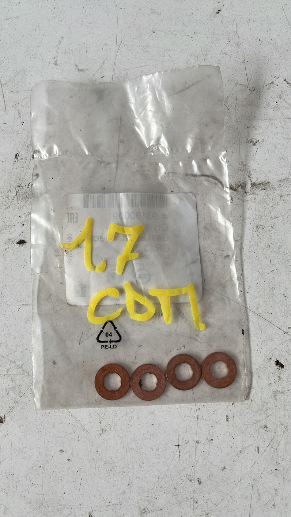 Guarnizione Iniettori OPEL Astra H Berlina