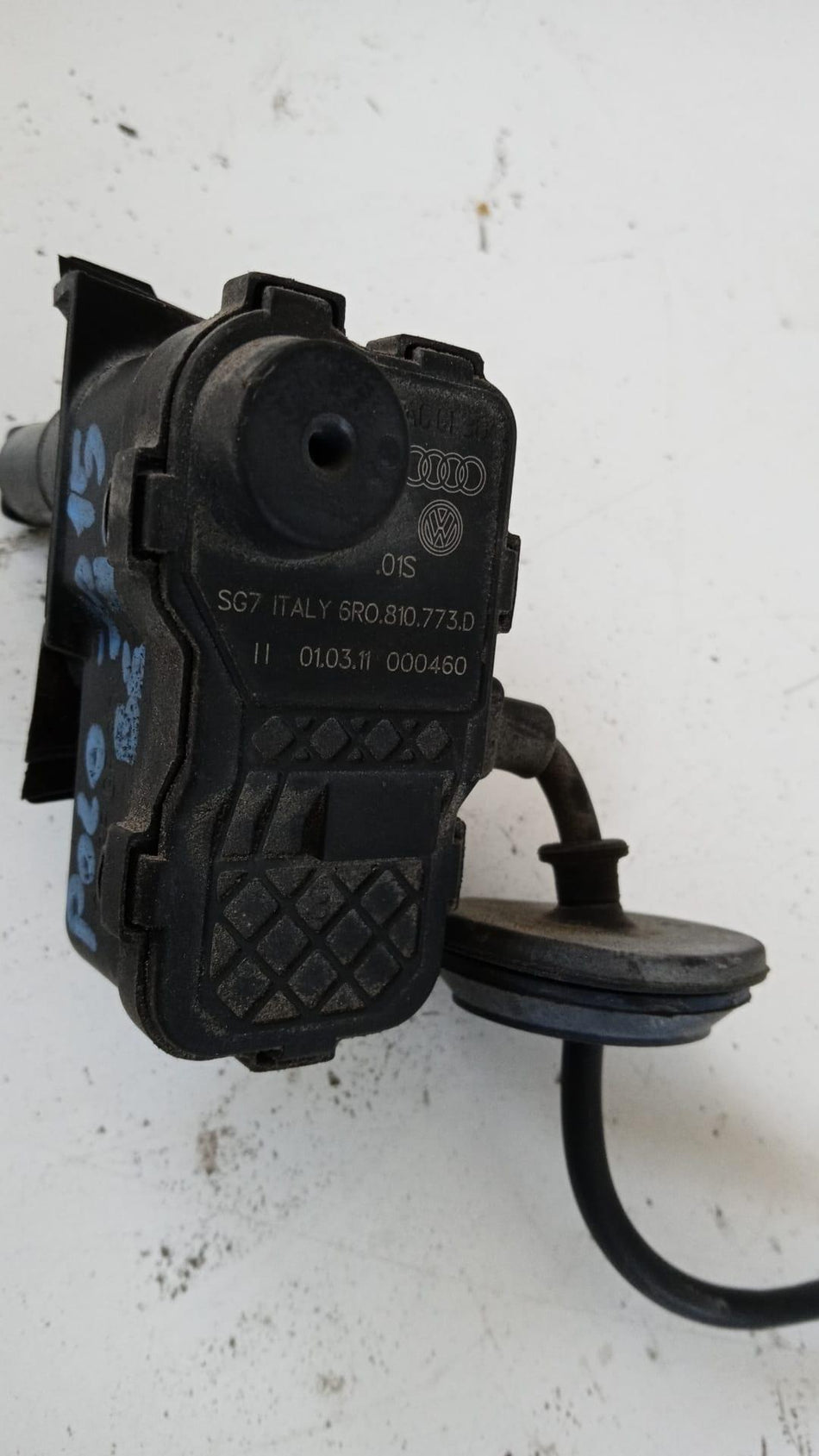 Motorino tappo serbatoio carburante VOLKSWAGEN Polo 5° Serie