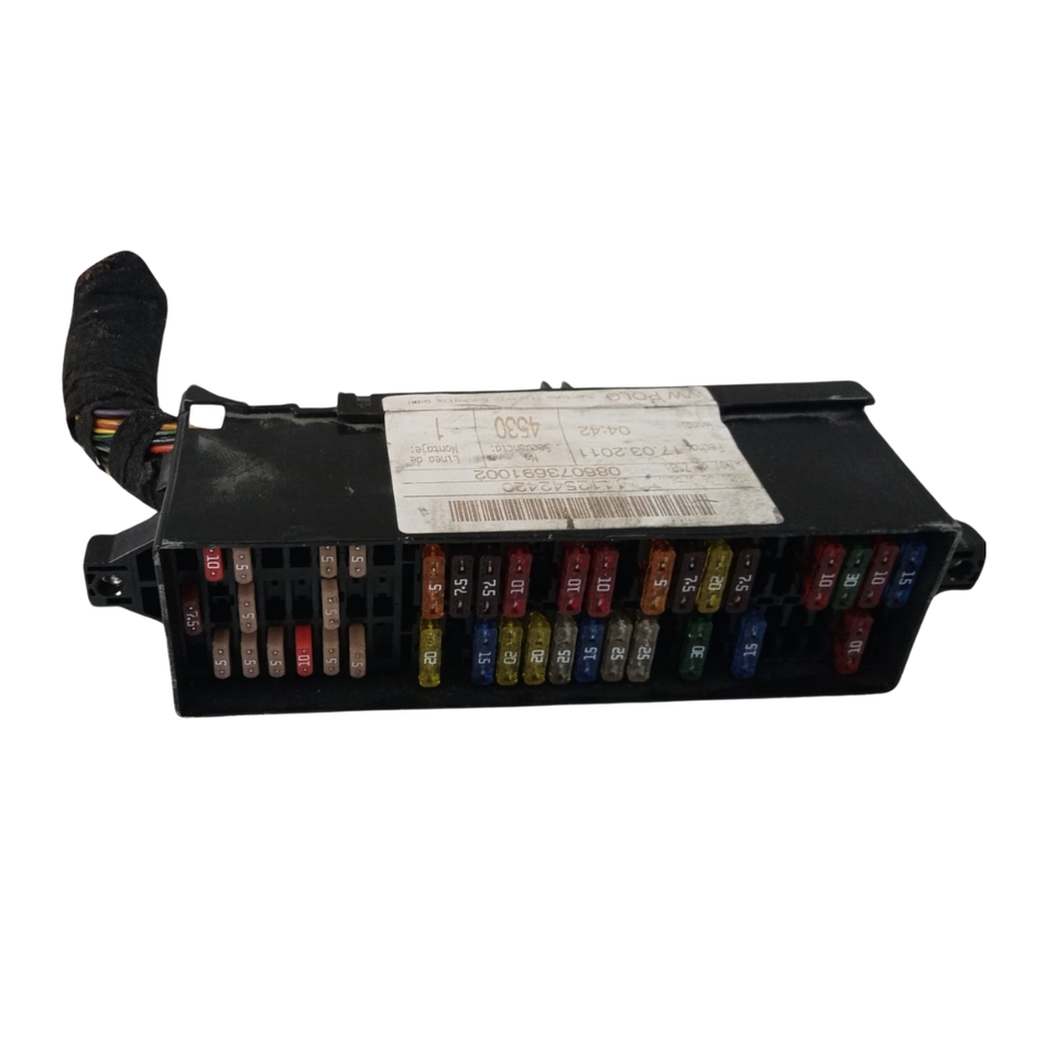 box contenitore porta fusibili VOLKSWAGEN Polo 5° Serie