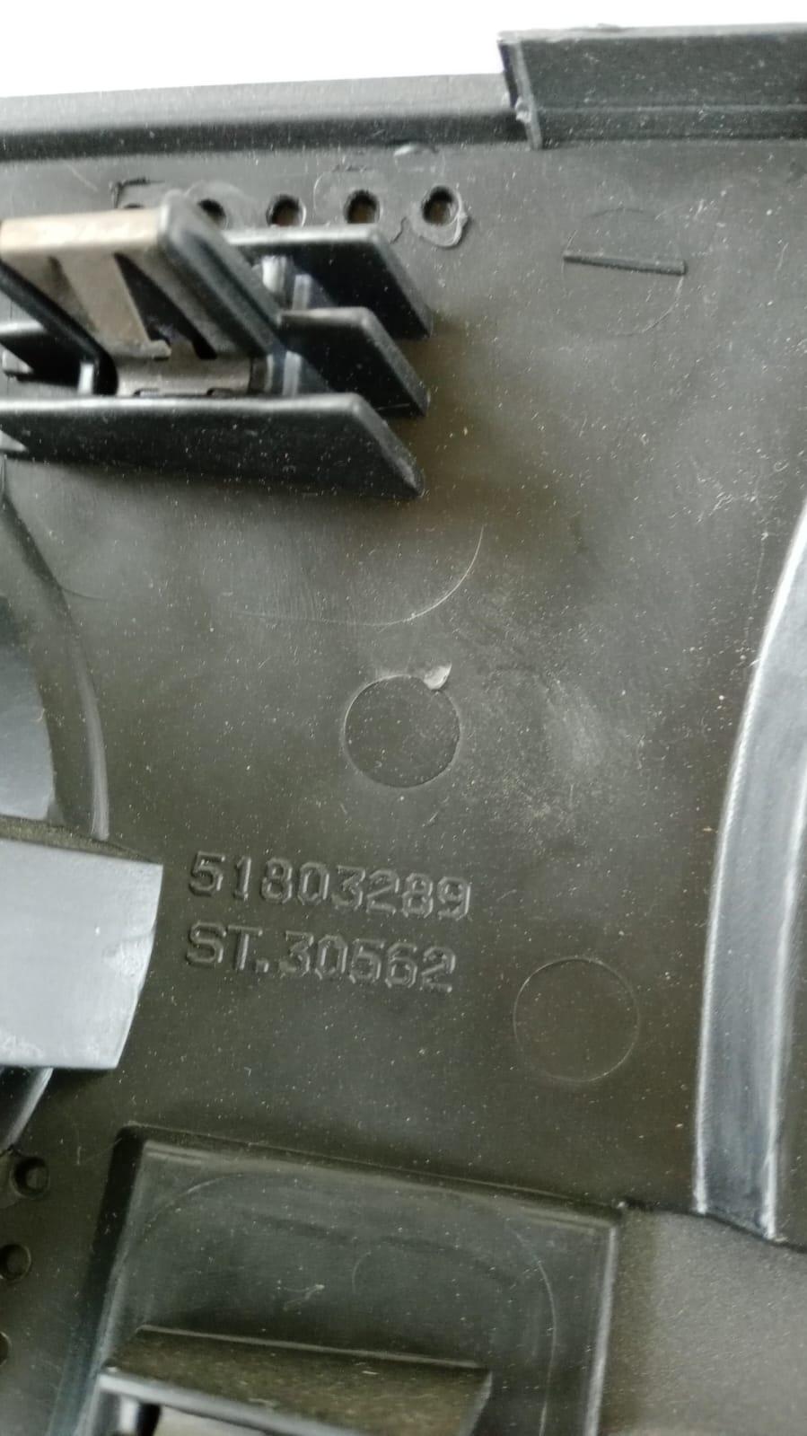 Modanatura Centrale Cruscotto FIAT 500 Serie (07>14)