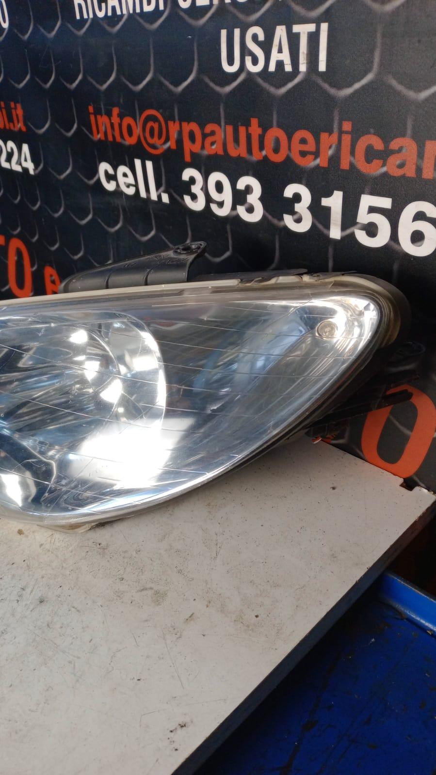 Faro Anteriore Sinistro PEUGEOT 206 Cabrio 1° Serie