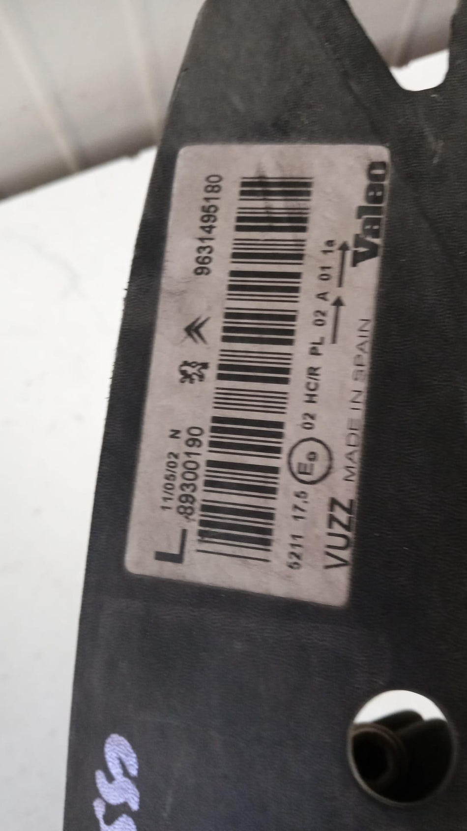 Faro Anteriore Sinistro CITROEN Xsara Picasso 1° Serie