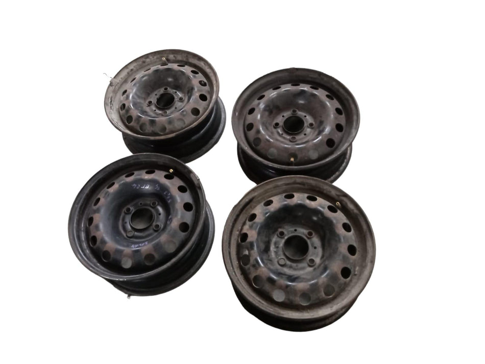 4 Cerchi in FERRO CITROEN C3 2° Serie