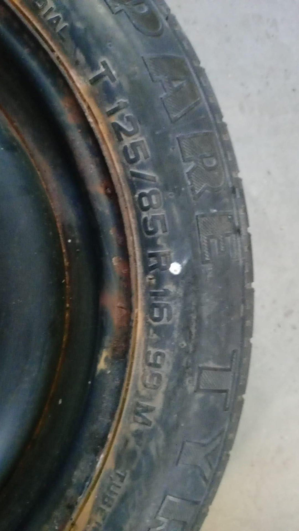 Ruotino di scorta FORD C - Max Serie (07>10)