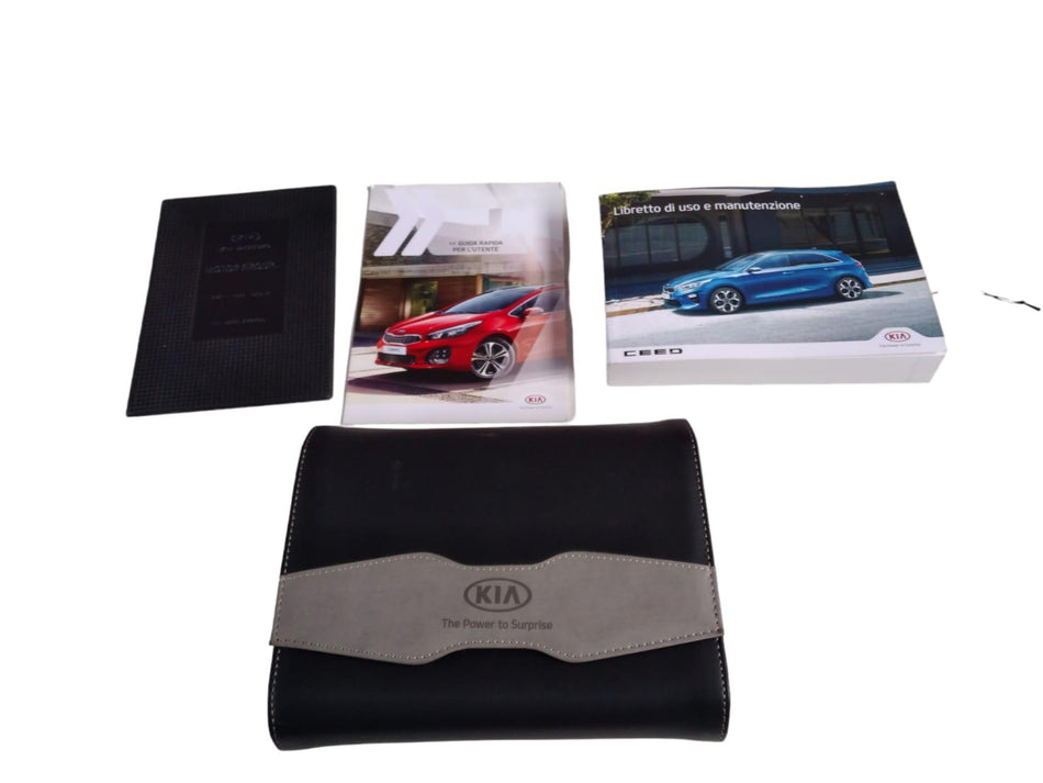 Libretto uso e manutenzione KIA CEED Sportwagon Serie (CD) (18>)