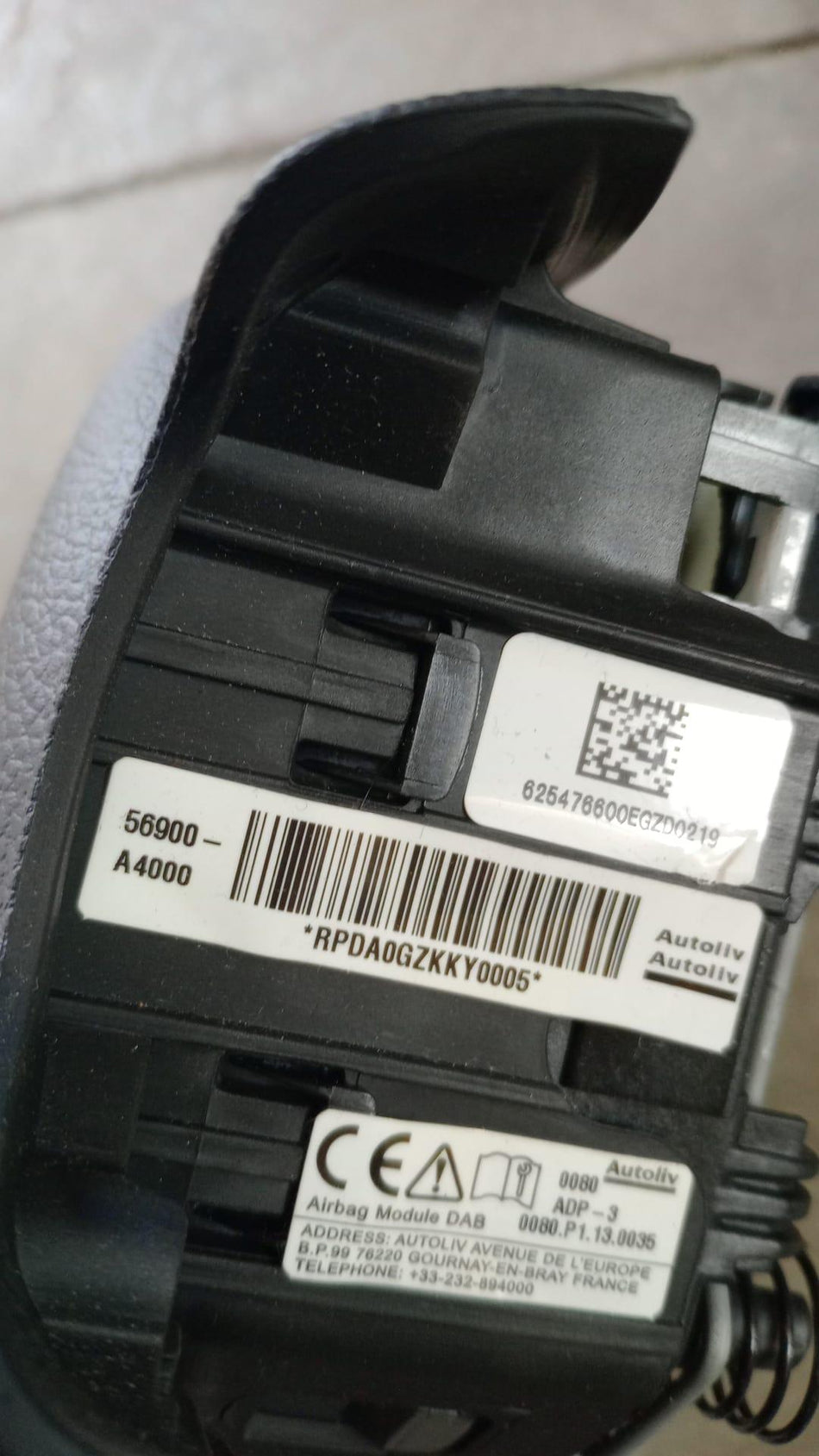 Kit Airbag Completo KIA Carens Serie (13>18)