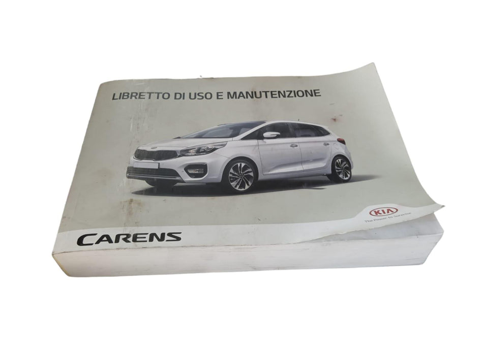 Libretto uso e manutenzione KIA Carens Serie (13>18)