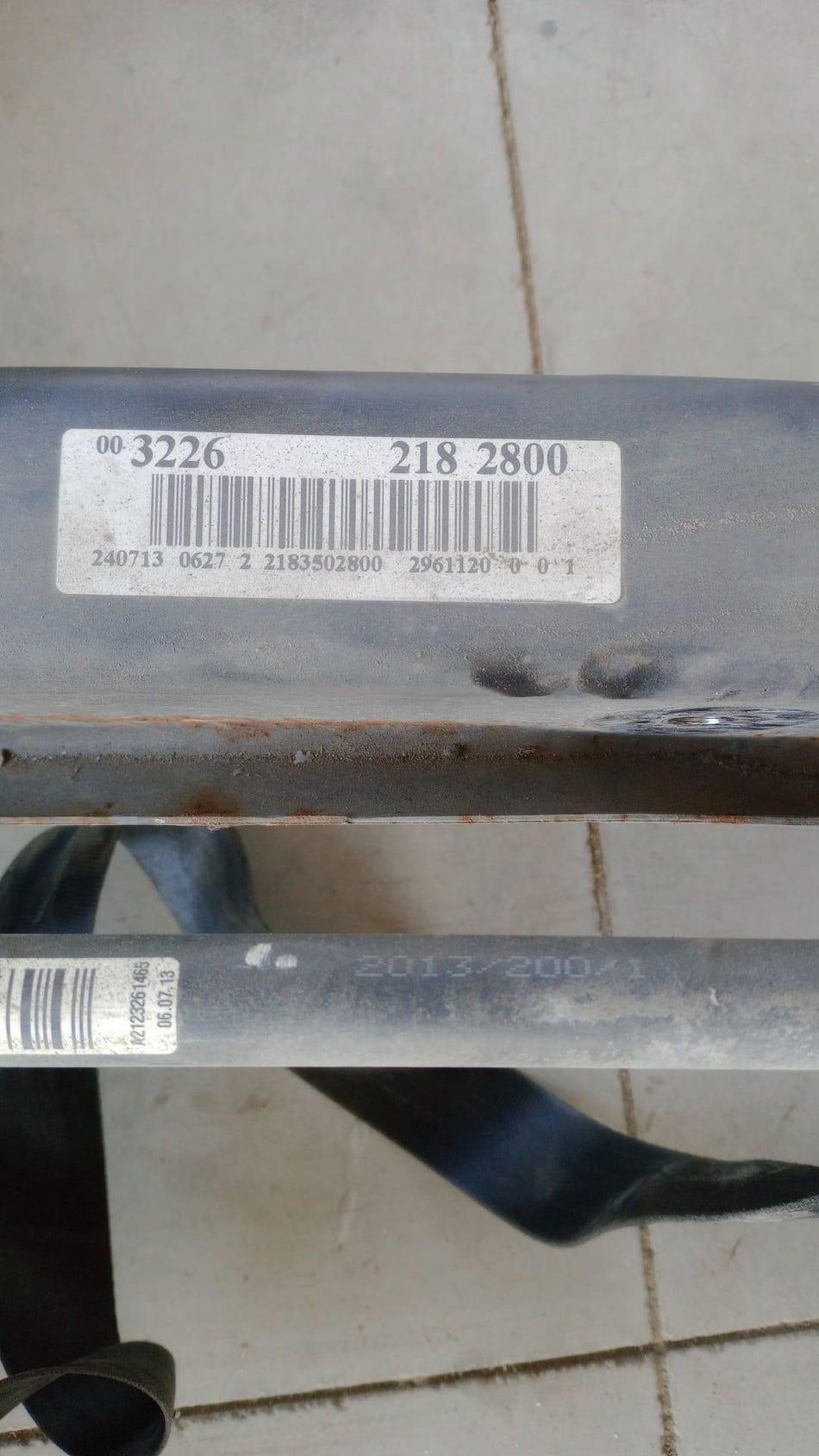 Assale posteriore MERCEDES CLS W218