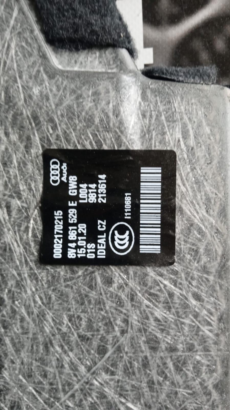 Tappeto vano baule AUDI A3 RS3 Serie (8V) (12>20)