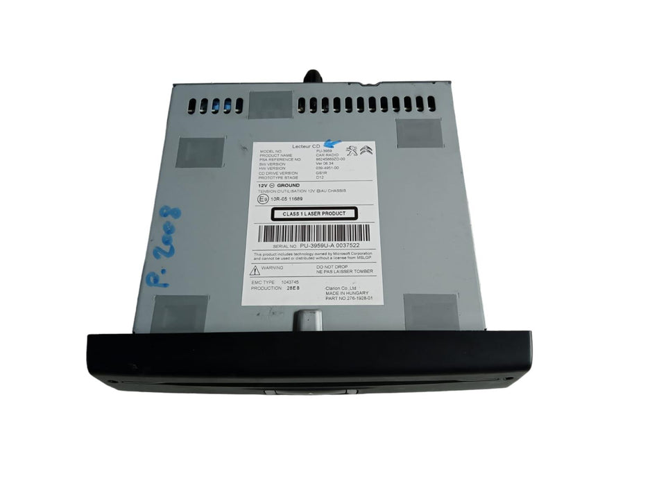 Lettore CD PEUGEOT 2008 1° Serie