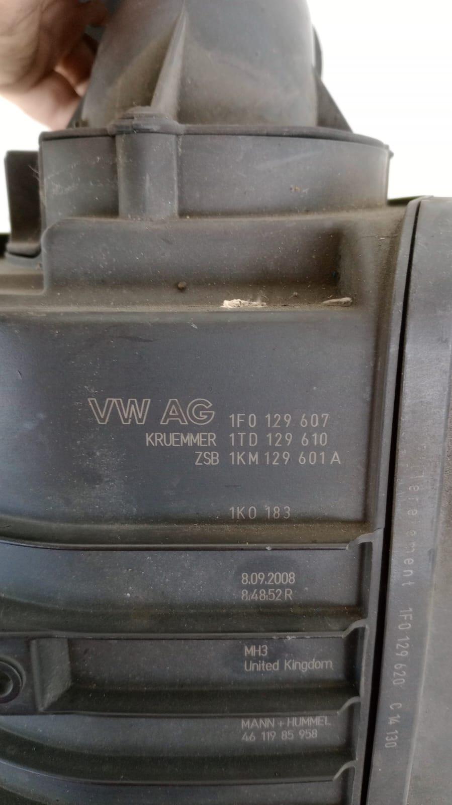 Box scatola filtro aria VOLKSWAGEN Touran 2° Serie