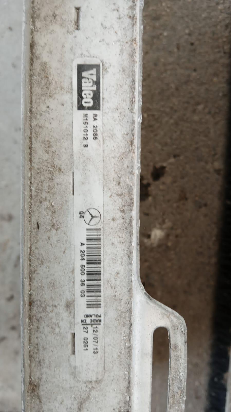 Radiatore acqua MERCEDES CLS W218