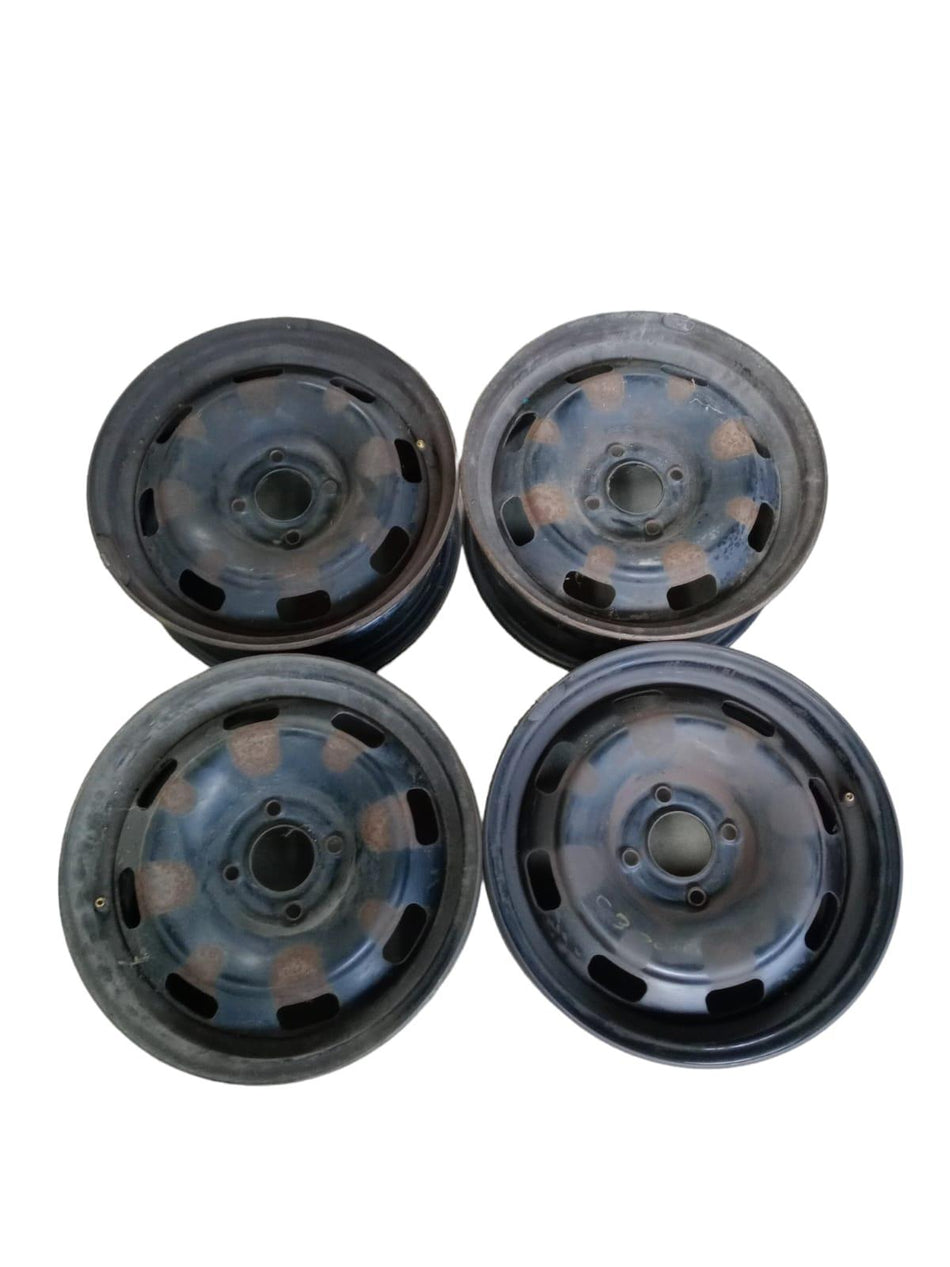 4 Cerchi in FERRO CITROEN C3 2° Serie