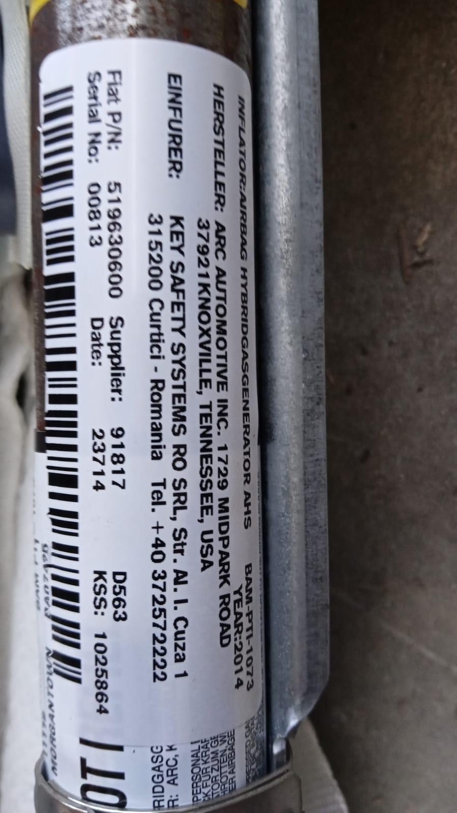 Airbag a tendina lato Sinistro FIAT 500 L Living