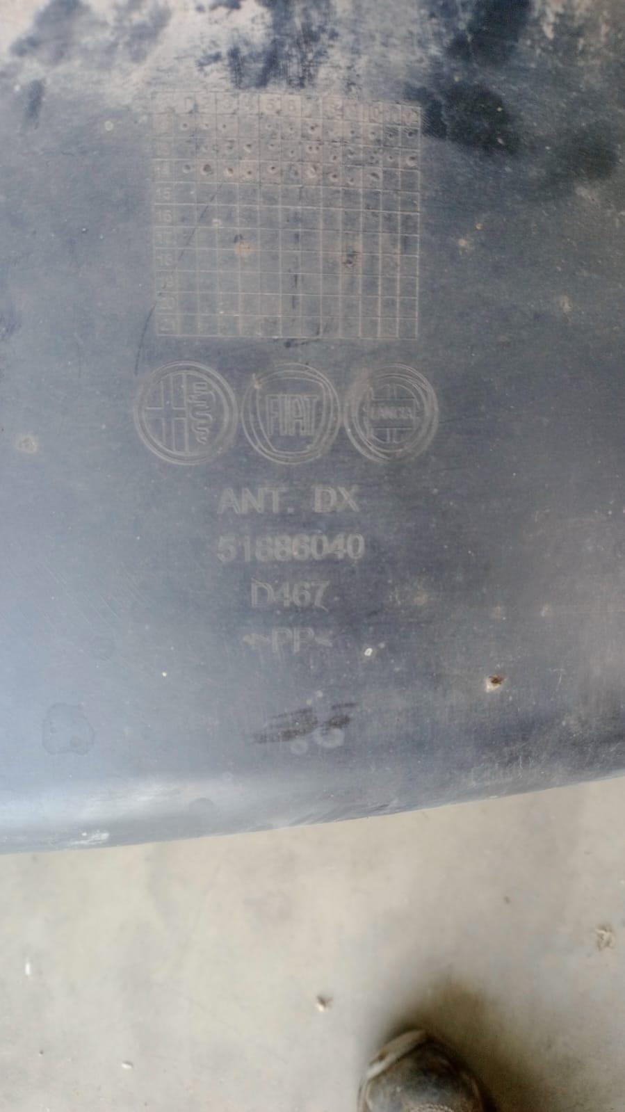 Passaruota ant DX FIAT 500 L Serie (351_352) (12>)