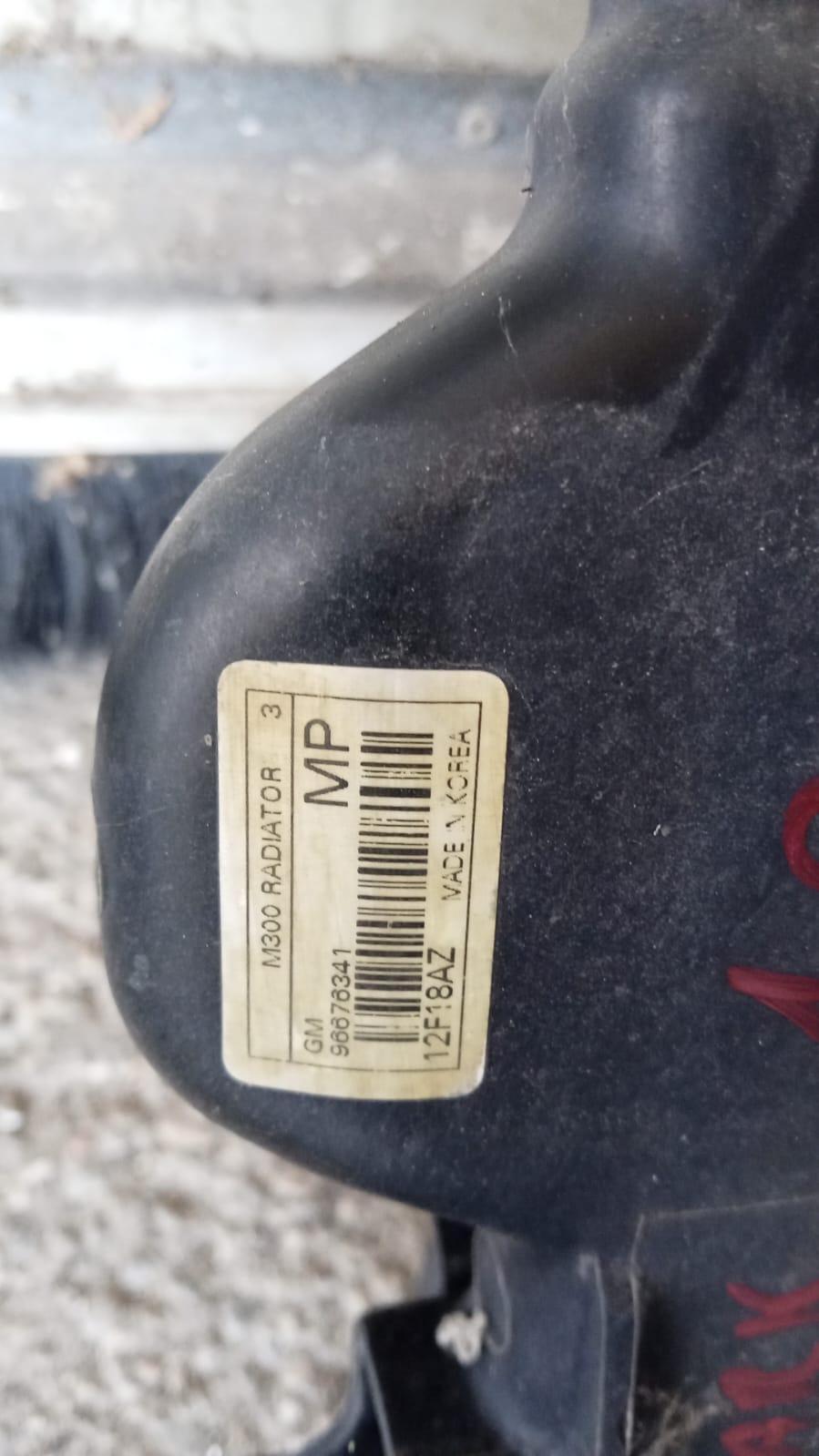 Radiatore acqua CHEVROLET Spark 1° Serie