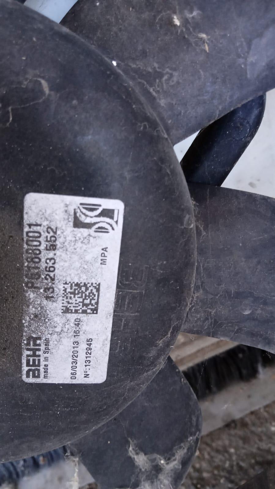 Ventola radiatore OPEL Adam 1° Serie