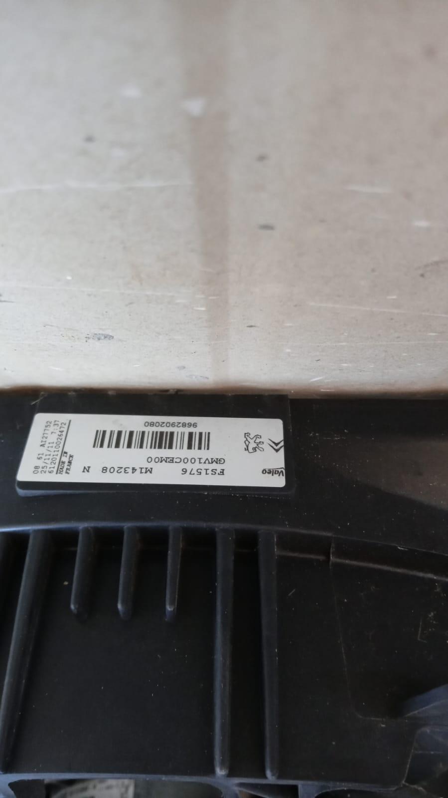 Ventola radiatore CITROEN C3 Serie (16>)