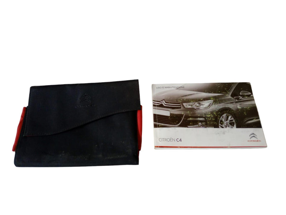 Libretto uso e manutenzione CITROEN C4 2° Serie