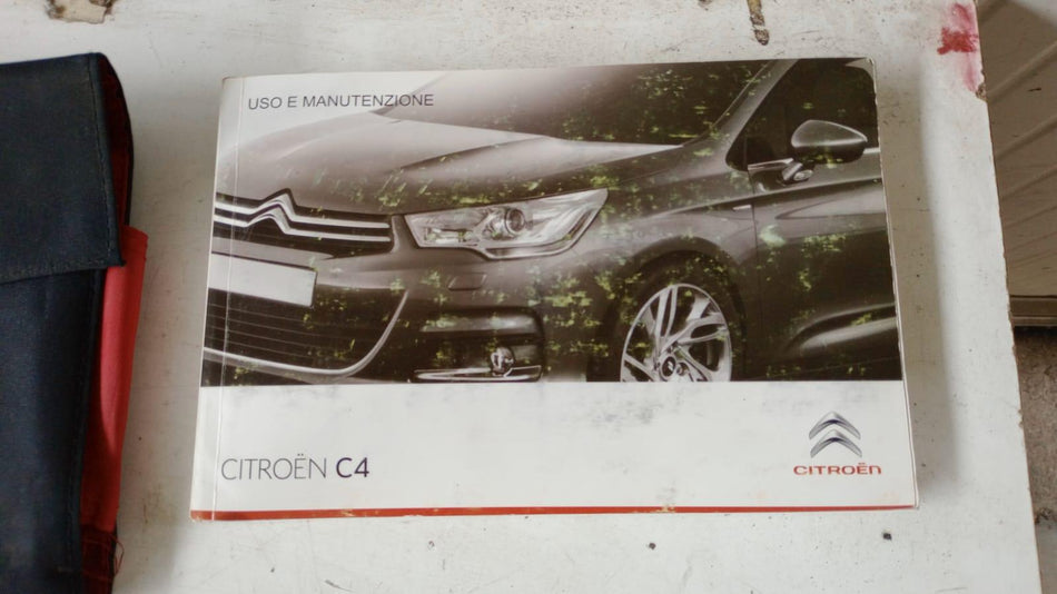 Libretto uso e manutenzione CITROEN C4 2° Serie