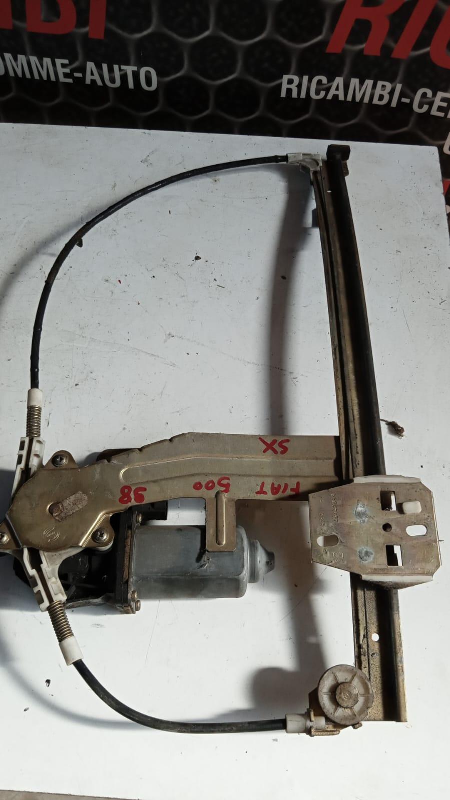 Meccanismo alzavetro Ant. SX FIAT 500 Serie (57>75)