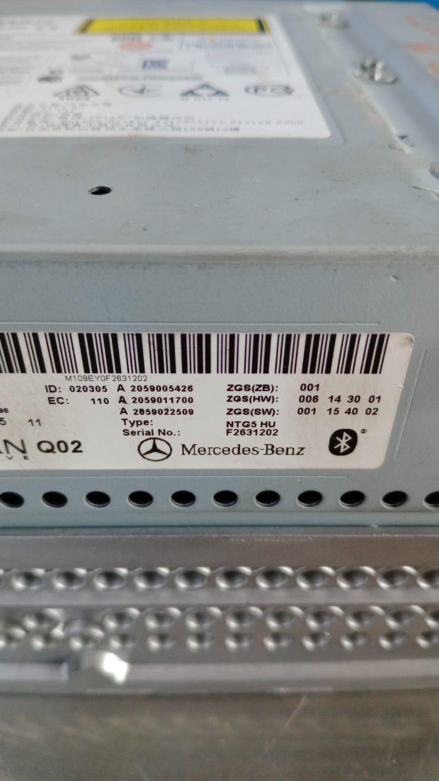 Autoradio MERCEDES Classe C (W205) (2013-)