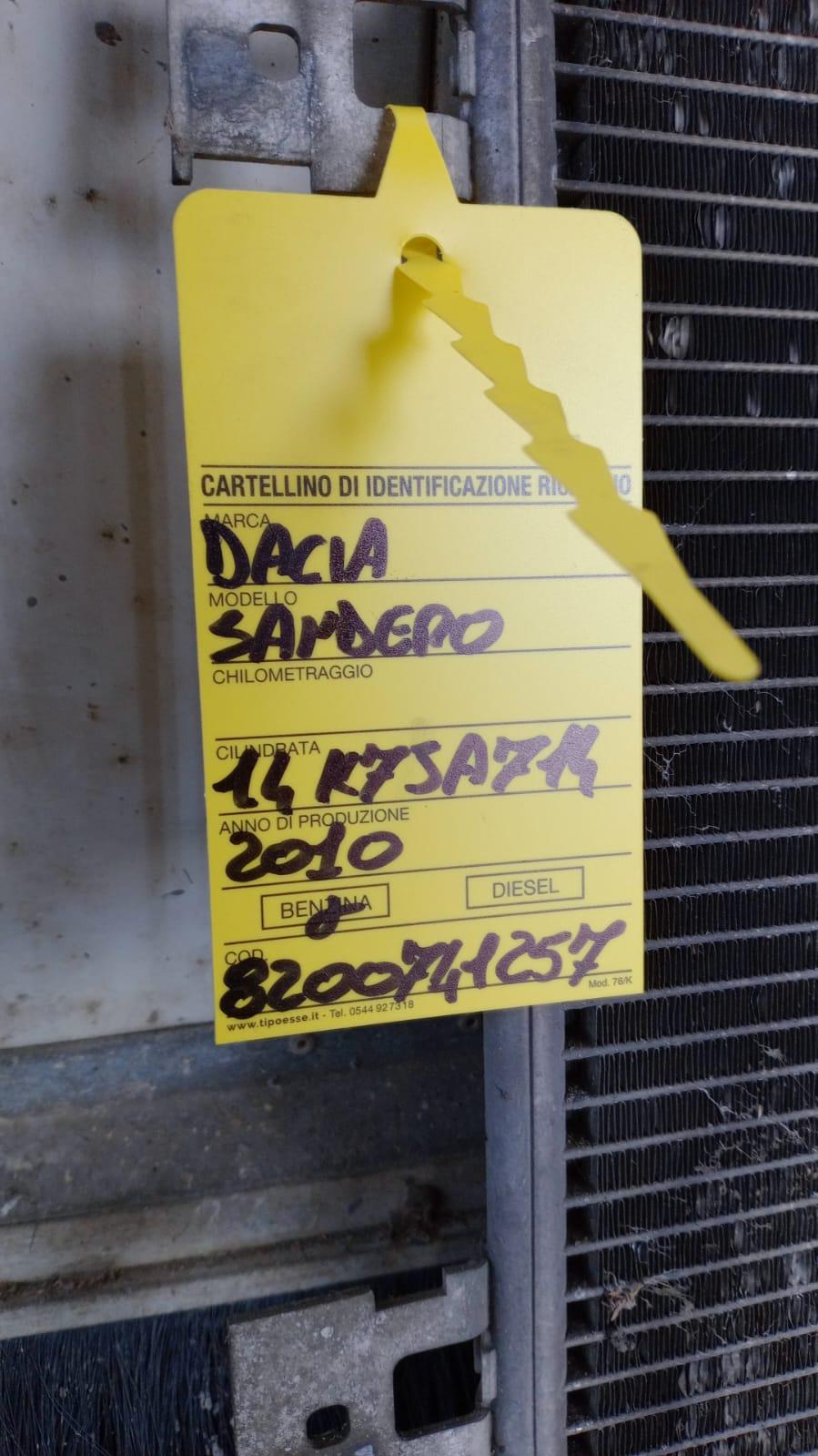 Radiatore A/C DACIA Sandero 1° Serie