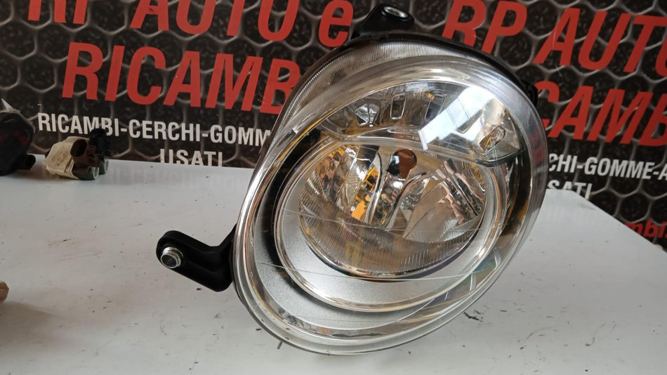Faro Anteriore Sinistro FIAT 500 Serie (07>14)
