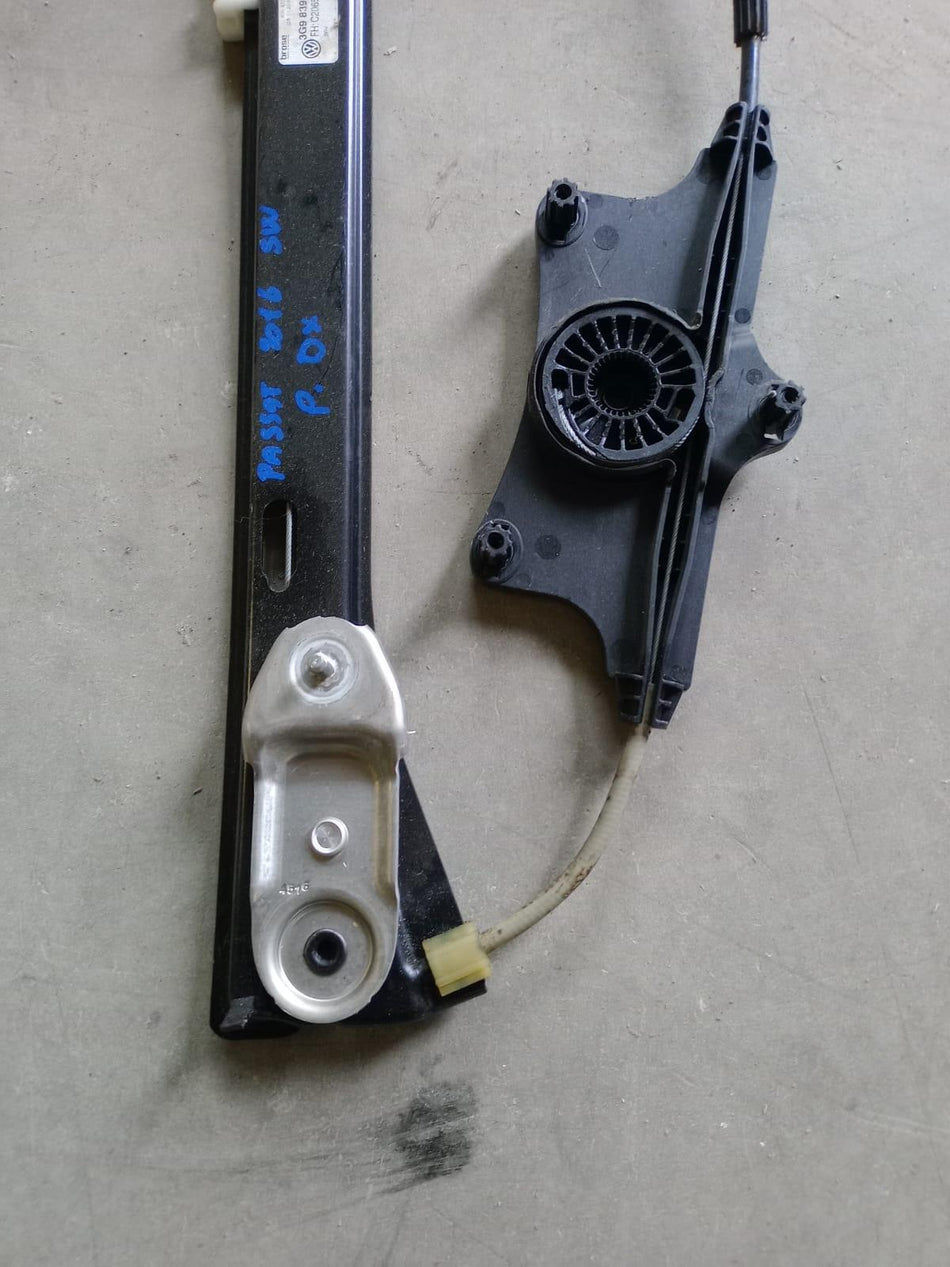 Meccanismo alzavetro Post. DX VOLKSWAGEN Passat Variant B8 (3G5, CB5) (14>)