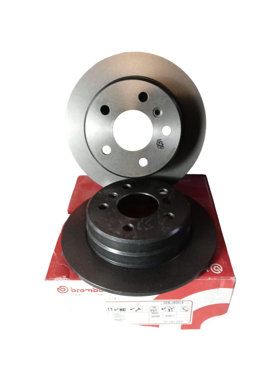 Coppia Dischi Freno Posteriori MERCEDES Classe A W169 3° Serie