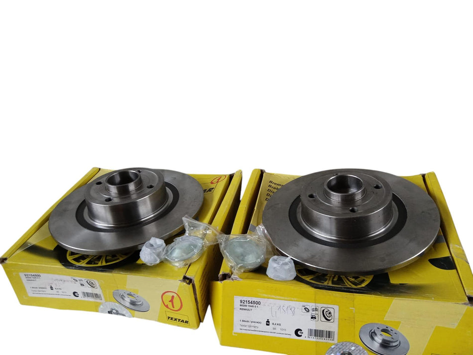 Coppia Dischi Freno Posteriori RENAULT Clio Serie (04>08)