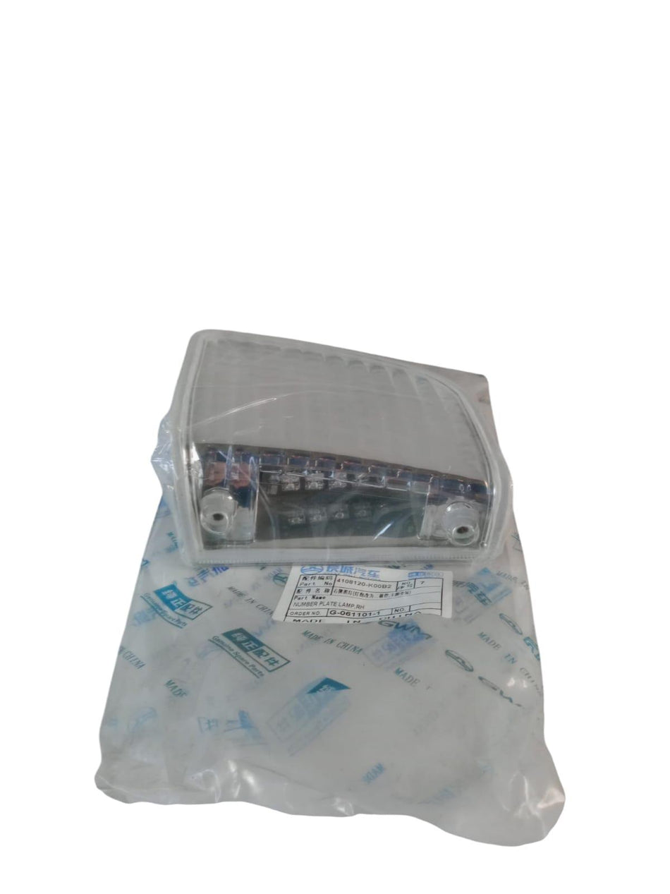 Fanale luce targa GREAT WALL MOTOR Hover Serie (06>)